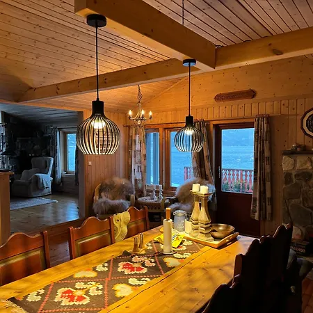 Villa Flott Hytte Med Panoramautsikt Og Privat *