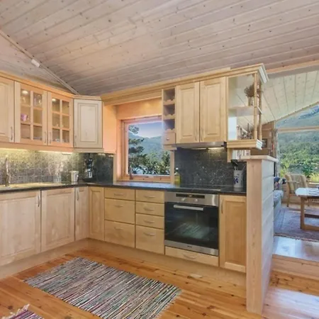 Flott Hytte Med Panoramautsikt Og Privat Stavang